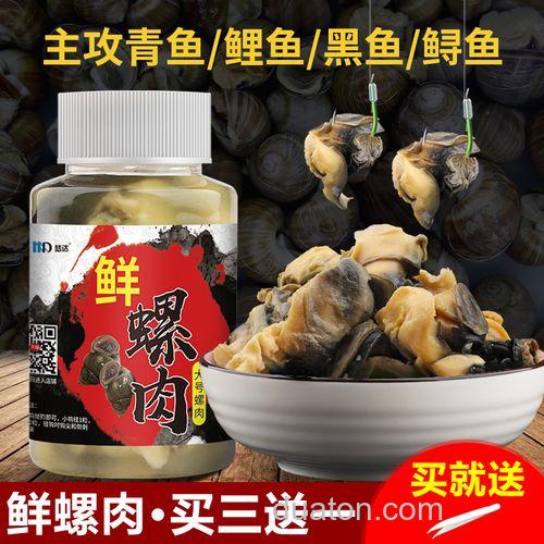 螺肉饵料测评？