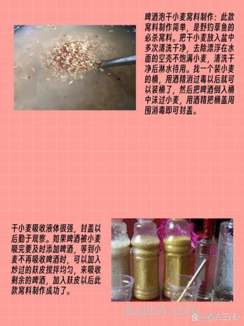 怎样用麦子制作钓鱼饵料?