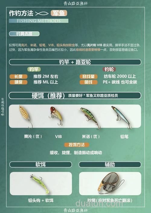 手竿钓军鱼绝密配方?