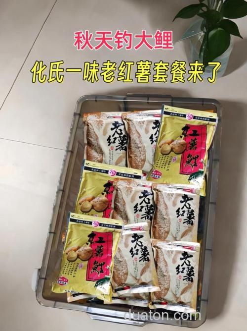专钓野生鲤鱼鲫鱼的红薯混合饵料