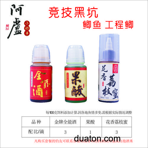 阿卢小药工程鲫使用配方?