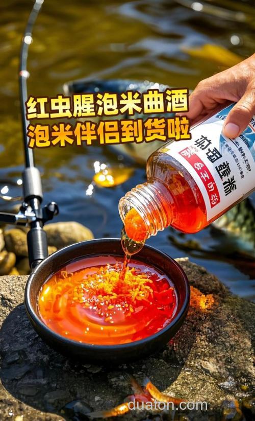 红虫曲酒泡碎玉米钓鲫鱼的做法?