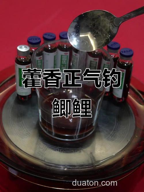藿香正气液钓鲫鱼绝密配方？