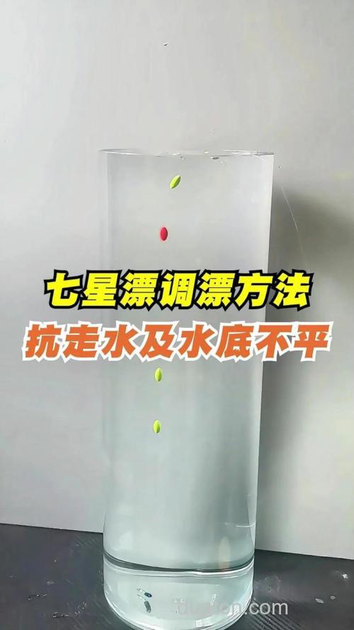 七星漂钓鲢鳙调漂方法？