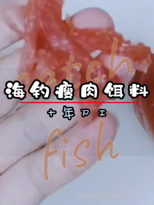 瘦肉钓鱼腌制方法?