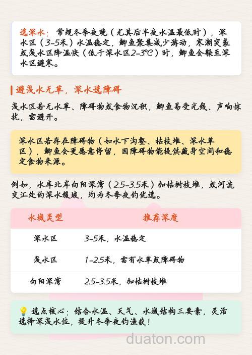 冬天钓鲫鱼钓深水还是浅水?