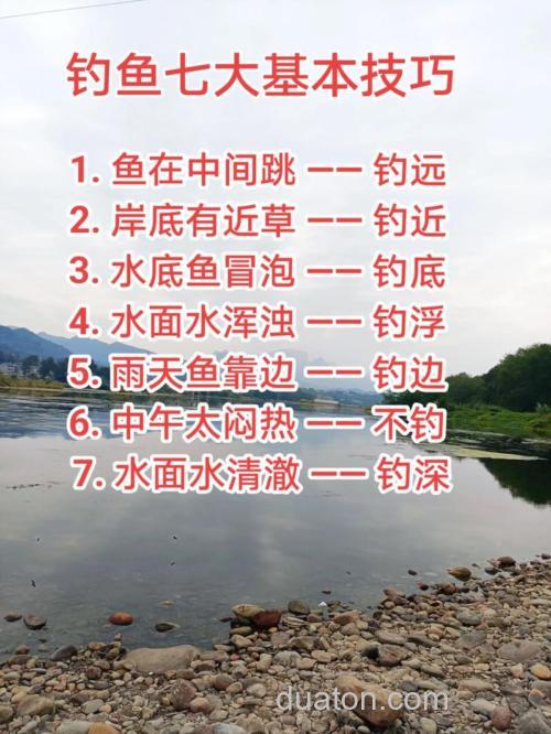 钓鱼入门教学有哪些内容?