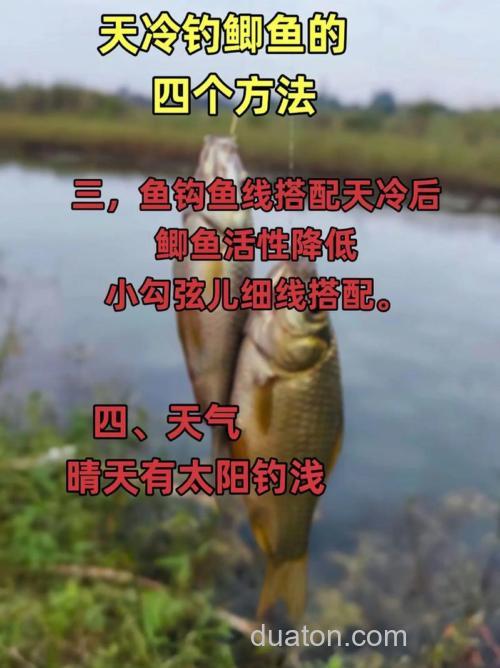 天冷鱼口不好怎么钓?天冷又升温怎么钓鱼?