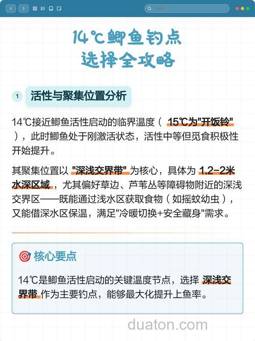 钓鲫鱼的钓点如何选择?