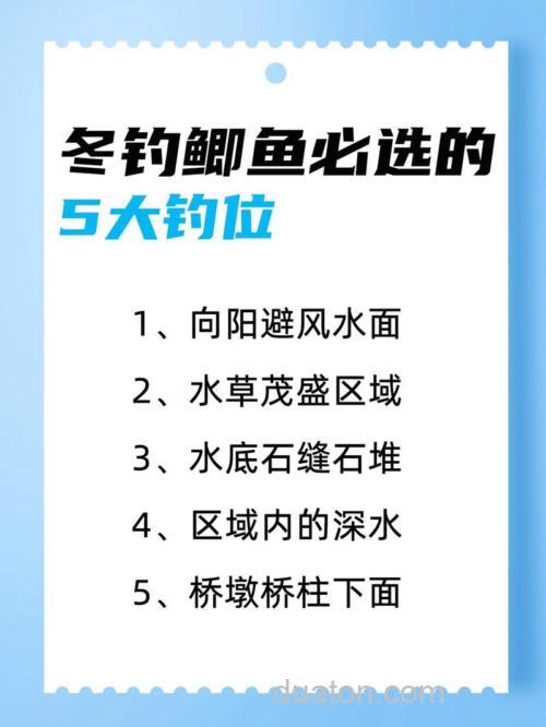 冬季长竿钓鲫鱼4个要素是关键!