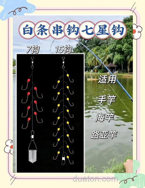 用七星串钩钓小白条鱼用羊油制做饵料的方法?