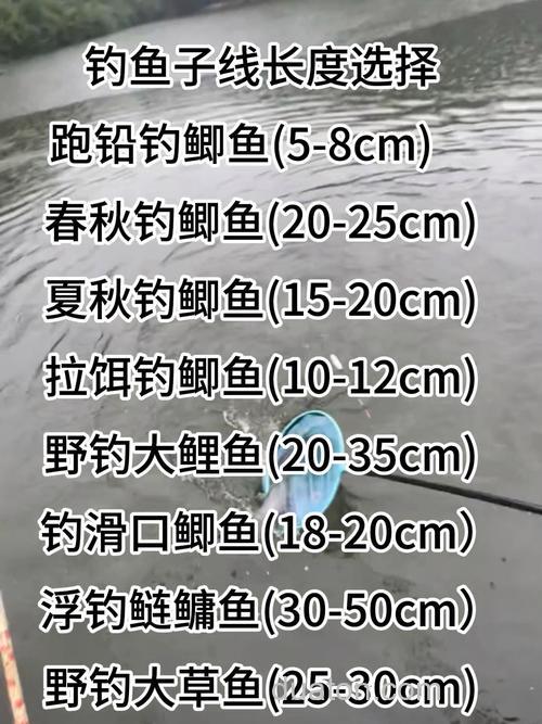 钓鲻鱼子线多长合适？