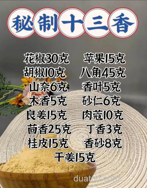 十三香酒米配方?