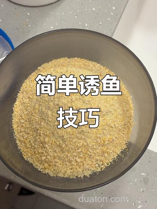 自制大鲫鱼窝料?