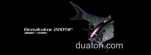 可折叠!! shimano 2025 Gravitator 220SF 远投大型泳饵_0