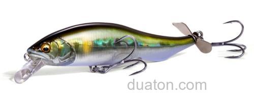 优雅扰流!!Megabass PROPDARTER 106 水面扰流螺旋桨米诺_0