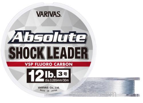 鲈钓专用氟碳前导!VARIVAS 25 Absolute SHOCK LEADER VSP前导线_1
