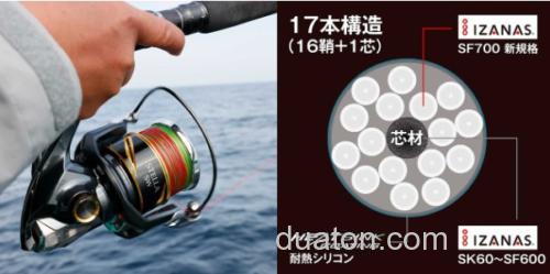 Shimano历史上最强的PE?OCEA 17+ 船钓抛投PE线_2