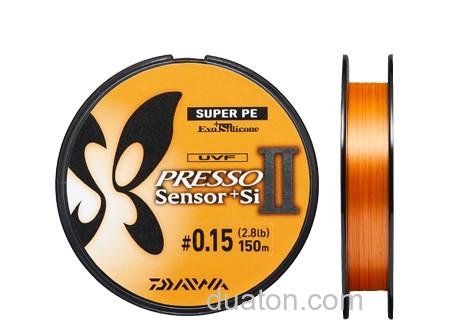 极细管钓鳟用 DAIWA UVF PRESSO SENSOR+Si II PE线_0