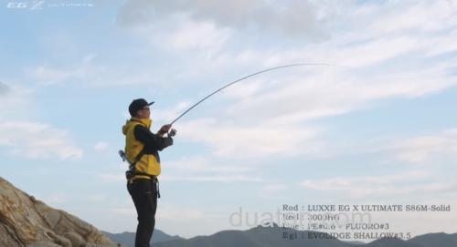 超轻量!LUXXE EG X ULTIMATE 鱿鱼饵木竿_4