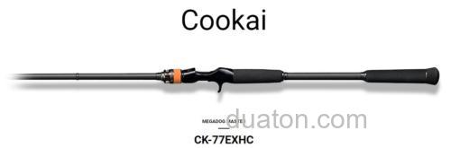 超级炮架 Megabass 空海 Cookai CK-77EXHC MEGADOG MASTER 海用远抛路亚竿_2