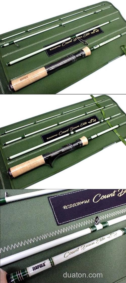 复古气质 Rapala 24 Count Down Elite Classic Glass 5′ 便携鳟鱼竿_4
