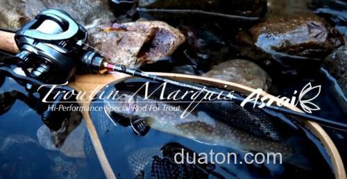 全面改款T1100G加持 AbuGarcia Troutin Marquis Asrai 鳟鱼竿_0
