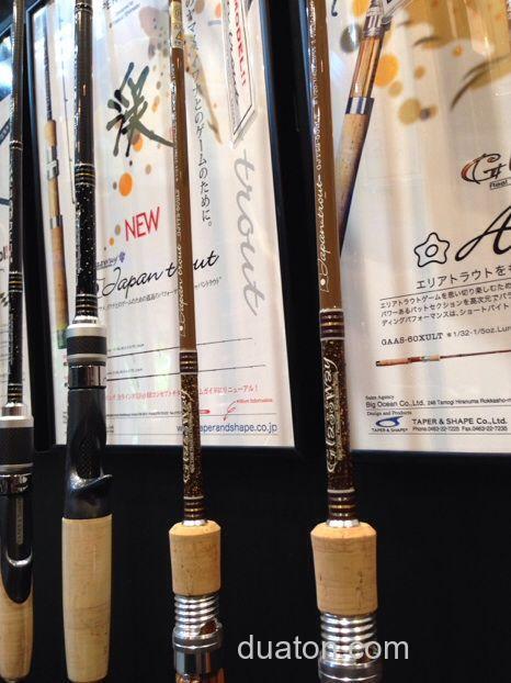 山鳟专属 2014 Taper&dshape glassway NEW Japan trout 鳟鱼竿_1