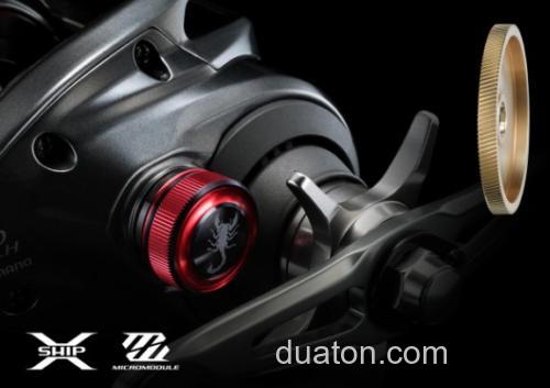 强劲有力!SHIMANO 2025 SCORPION MD 300 水滴轮_5