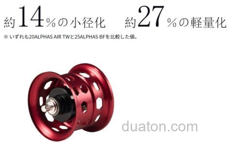 完全的精细卷！DAIWA 2025 ALPHAS BF TW 水滴轮_9