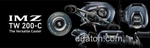 10克内饵应对 DAIWA IM Z TW 200-C 水滴轮_0