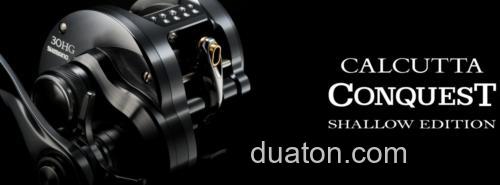 质朴刚健！SHIMANO 24 CALCUTTA CONQUEST SHALLOW EDITION 鼓轮_0