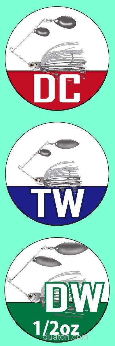 灵敏耐用 Berkley DEX SPTG DW/TW/DC Spinnerbait_4