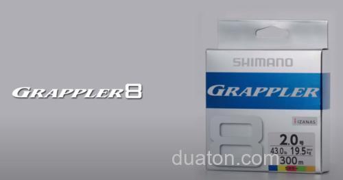 船钓PE标准 SHIMANO GRAPPLER 8 船钓铁板用PE线_0