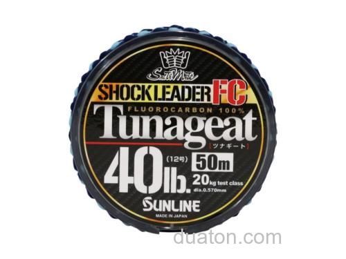 抗拉强度UP!21 Sunline Saltimate Tunageat FC 铁板用氟碳前导线_0