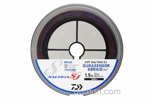 高耐高感度 DAIWA UVF SALTIGA DURA SENSOR×8+Si2 慢摇铁板用PE线_1