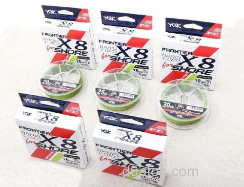 实用强度兼具 YGK FRONTIER BRAIDCORD X8 for SHORE PE线_1