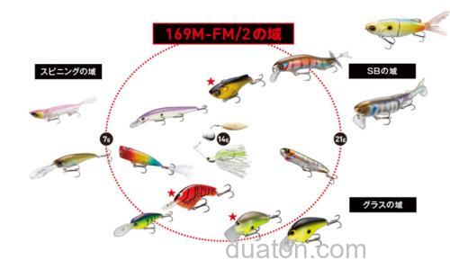 限定款式 伊豫部健 SHIMANO Bantam 169M-FM/2 BASS竿_5