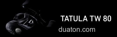 蜘蛛也有小身体 DAIWA 2022 TATULA TW 80 水滴轮_0