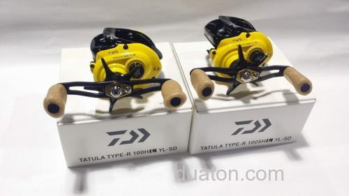 黄色限定款DAIWA TATULA Type-R 100HL YL-SD 水滴轮_3