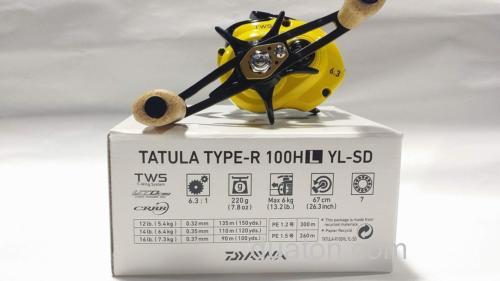 黄色限定款DAIWA TATULA Type-R 100HL YL-SD 水滴轮_5
