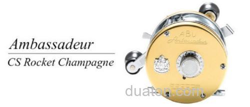 经典款 ABU GARCIA Ambassadeur CS Rocket Champagne 鼓轮_0